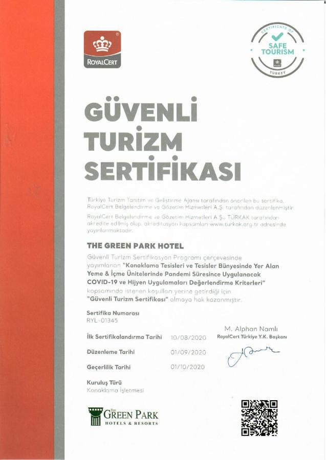 The Green Park Sivas Exterior photo